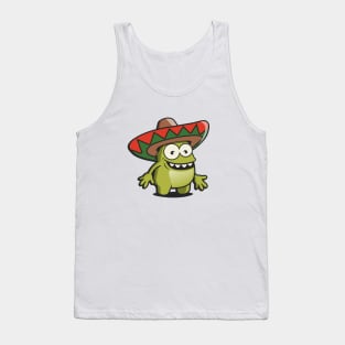 Chupacabra Bright Colorful Fun Mexican Monster Tank Top